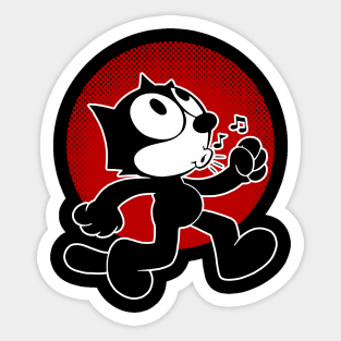 Classic Felix Walking Sticker